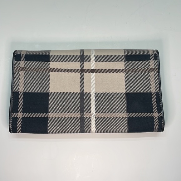 NWT Kate Spade Julia Street Plaid Tally Clutch - Picture 5 of 10